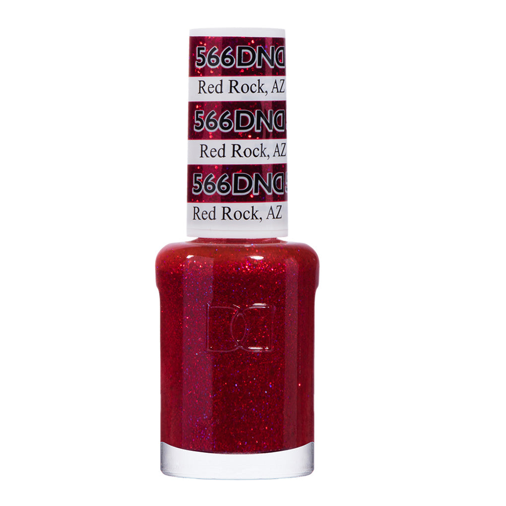 DND Gel Nail Polish Duo - 566 Red Colors - Red Rock, AZ