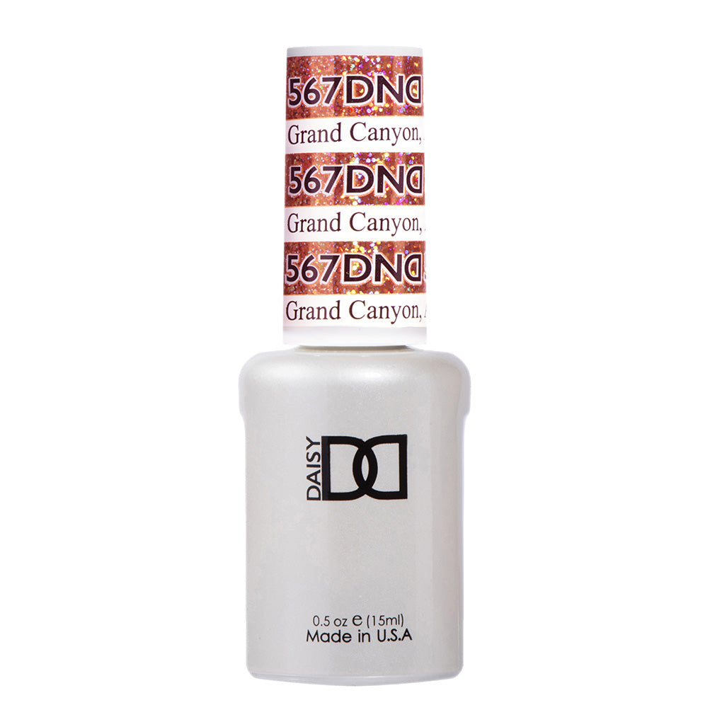 DND Gel Nail Polish Duo - 567 Orange Colors - Grand Canyon, AZ