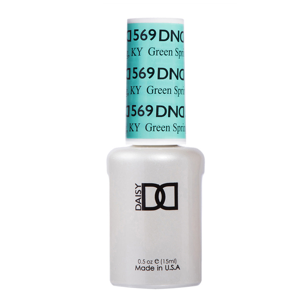 DND Gel Nail Polish Duo - 569 Green Colors - Green Spring, KY