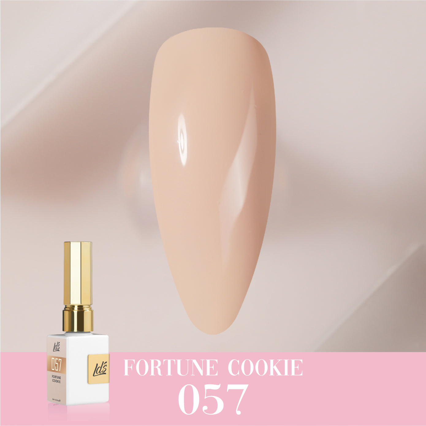 LDS Color Craze Collection - 057 Fortune Cookie - Gel Polish 0.5oz