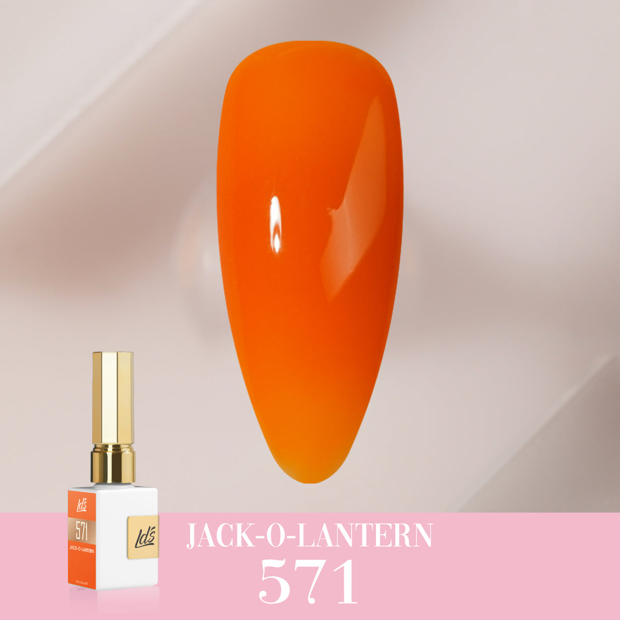 LDS Color Craze Collection - 571 Jack-O-Lantern - Gel Polish 0.5oz