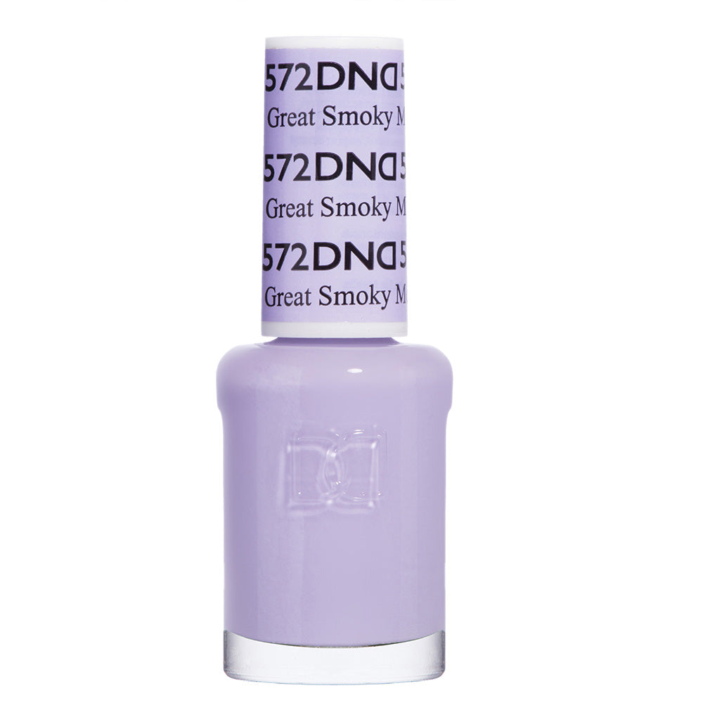 DND Gel Nail Polish Duo - 572 Purple Colors - Great Smoky Mountain, TN