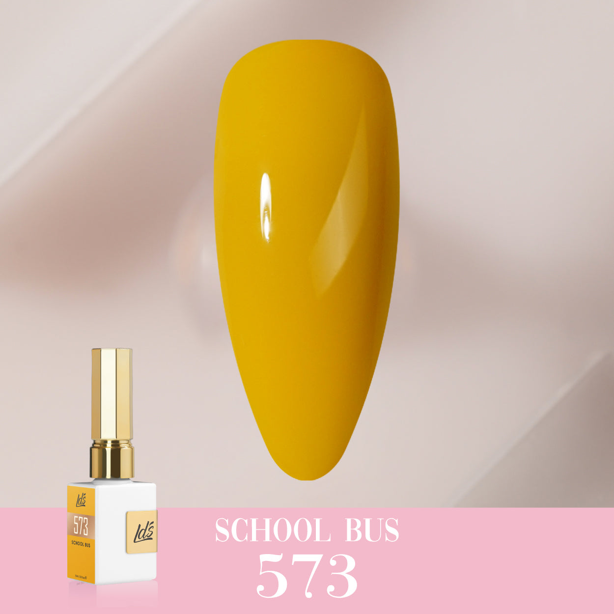 LDS Color Craze Collection - 573 School Bus - Gel Polish 0.5oz