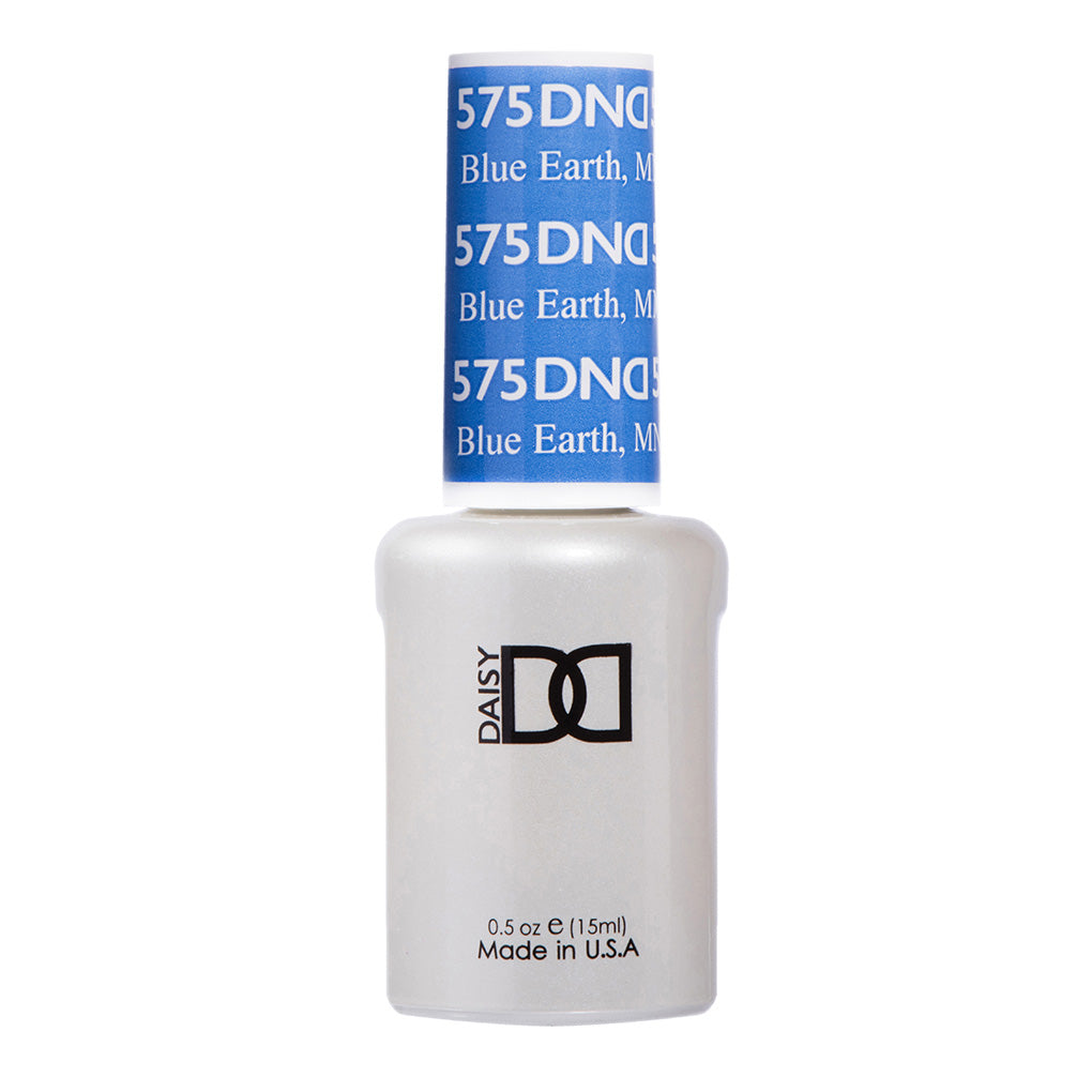 DND Gel Nail Polish Duo - 575 Blue Colors - Blue Earth