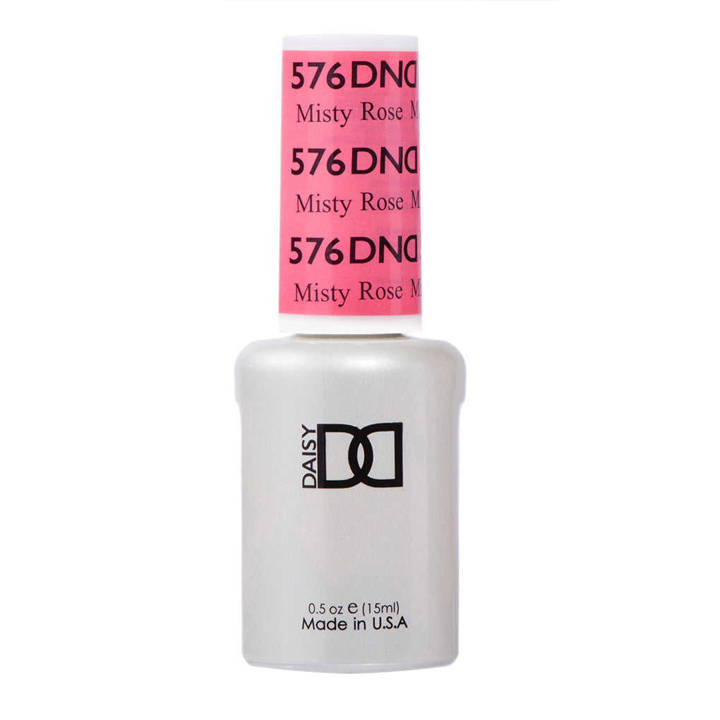 DND Gel Nail Polish Duo - 576 Pink Colors - Misty Rose