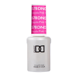 DND Gel Nail Polish Duo - 578 Pink Colors - Crayola Pink