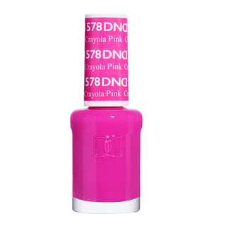 DND Gel Nail Polish Duo - 578 Pink Colors - Crayola Pink