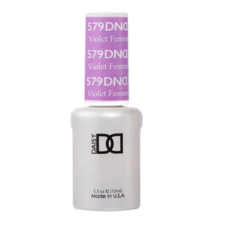 DND Gel Nail Polish Duo - 579 Purple Colors - Violet Femmes