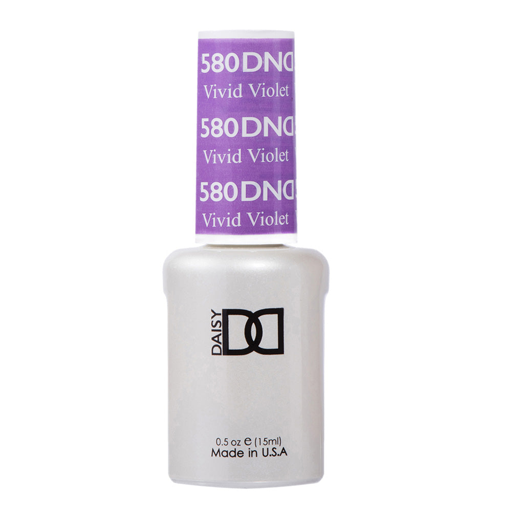 DND Gel Nail Polish Duo - 580 Purple Colors - Vivid Violet
