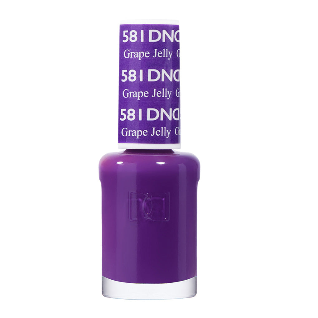 DND Gel Nail Polish Duo - 581 Purple Colors - Grape Jelly