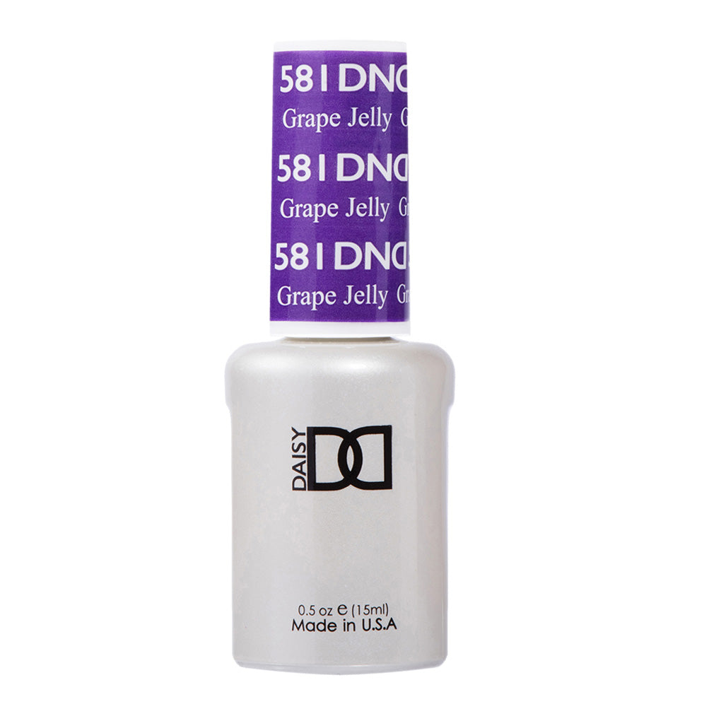DND Gel Nail Polish Duo - 581 Purple Colors - Grape Jelly