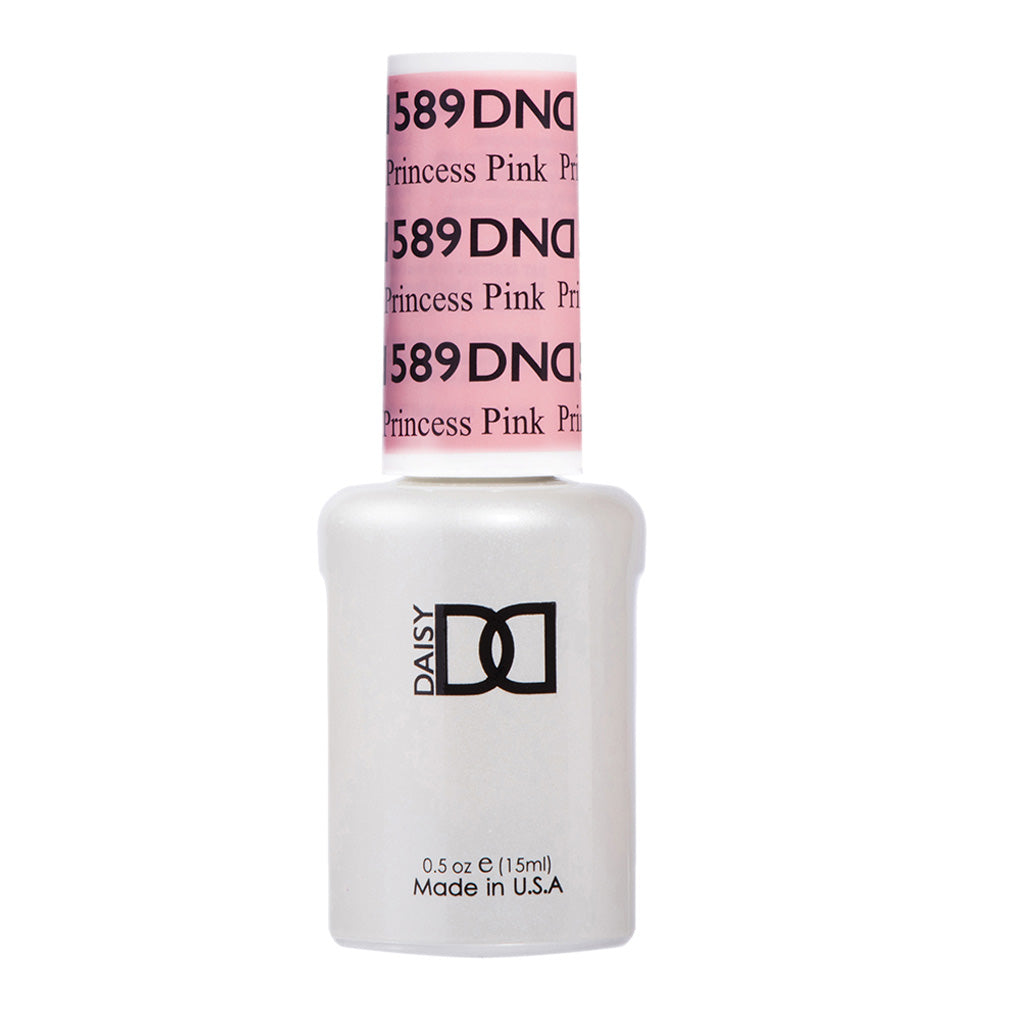 DND Gel Nail Polish Duo - 589 Pink Colors - Princess Pink