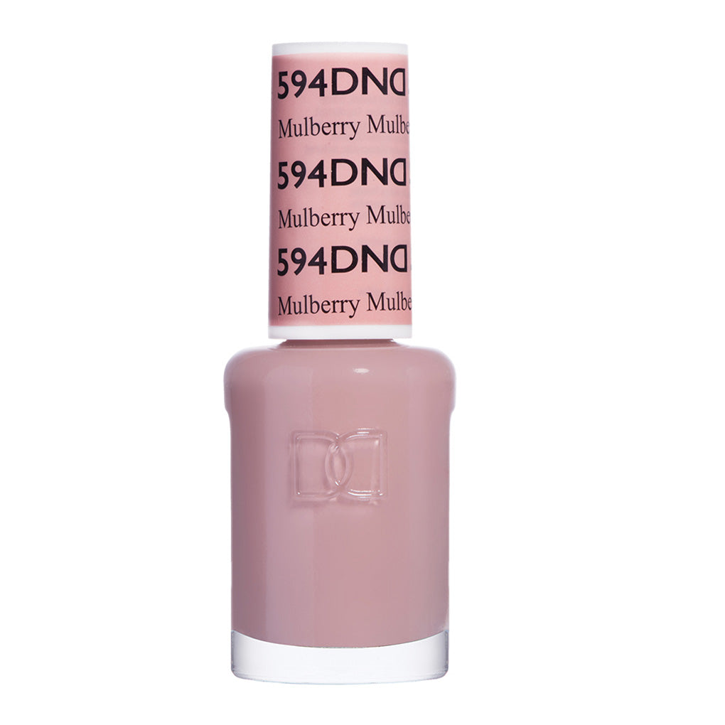 DND Gel Nail Polish Duo - 594 Beige Colors - Mulberry