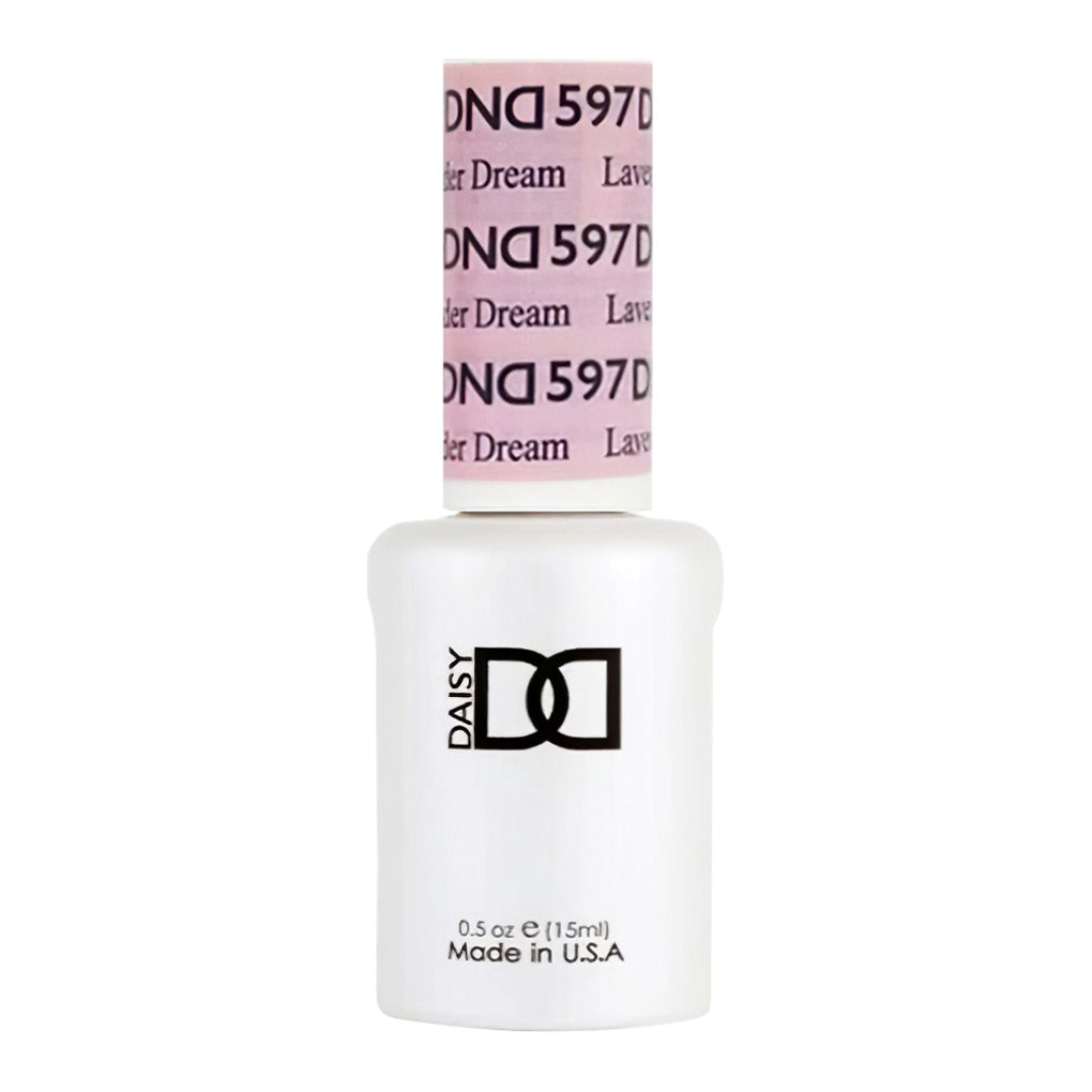 DND Gel Nail Polish Duo - 597 Neutral Colors - Lavender Dream