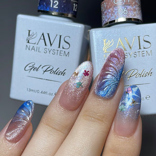 LAVIS 9D Cat Eye CE11- 06 - Gel Polish 0.5 oz - Enchanted Spell Collection