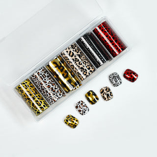 Nail Transfer Foil - Leopard & Cheetah Print - LS107