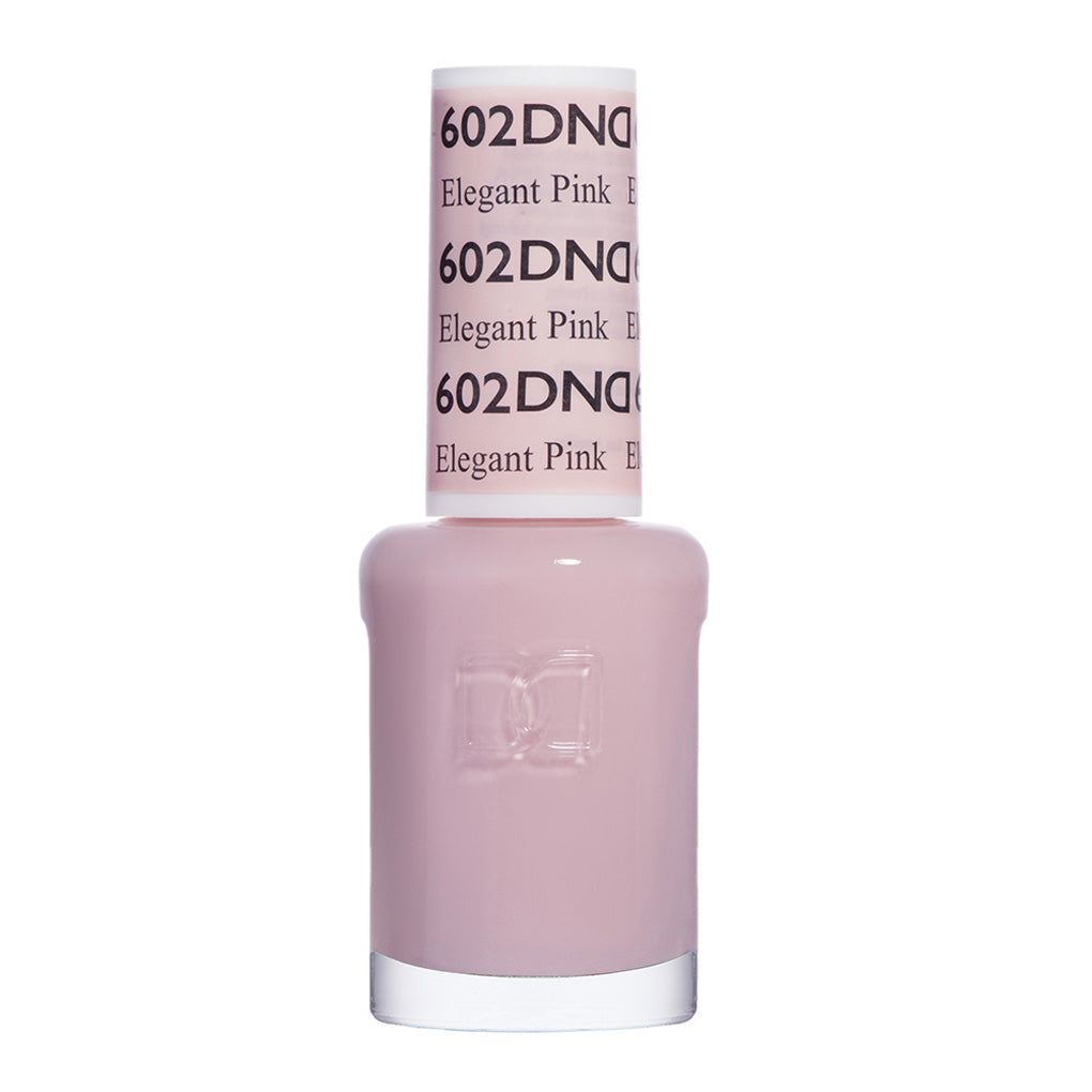 DND Gel Nail Polish Duo - 602 Neutral Colors - Elegant Pink