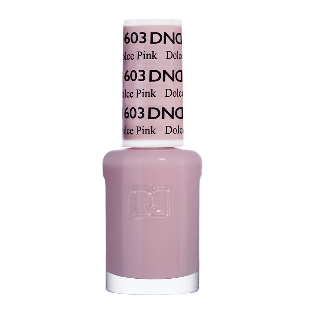 DND Gel Nail Polish Duo - 603 Neutral Colors - Dolce Pink