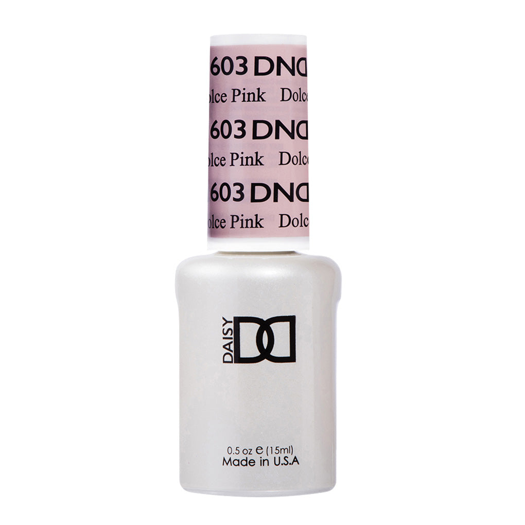 DND Gel Nail Polish Duo - 603 Neutral Colors - Dolce Pink