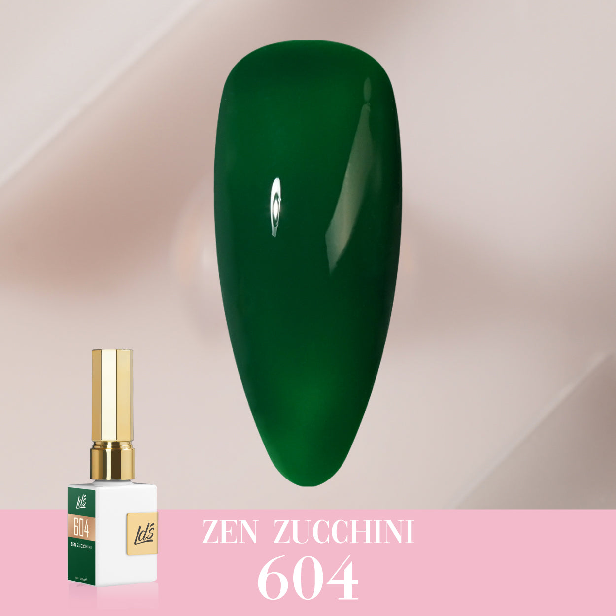 LDS Color Craze Collection - 604 Zen Zucchini - Gel Polish 0.5oz