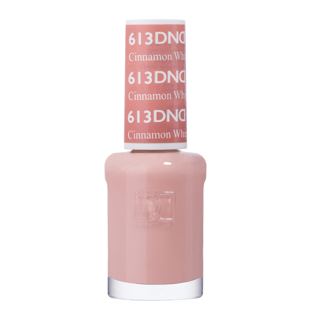 DND Gel Nail Polish Duo - 613 Beige Colors - Cinnamon Whip