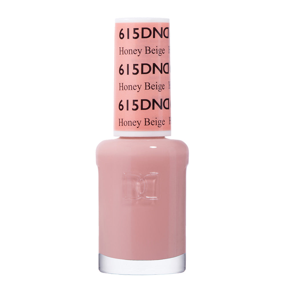 DND Gel Nail Polish Duo - 615 Beige Colors - Honey Beige