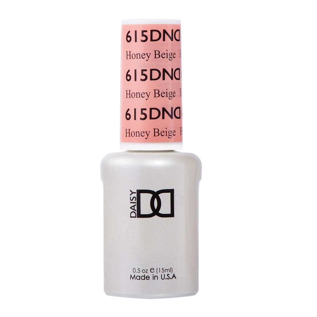 DND Gel Nail Polish Duo - 615 Beige Colors - Honey Beige