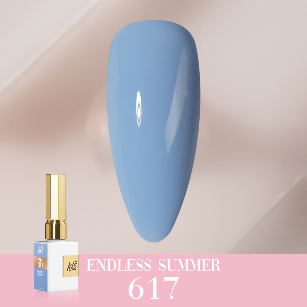 LDS Color Craze Collection - 617 Endless Summer - Gel Polish 0.5oz