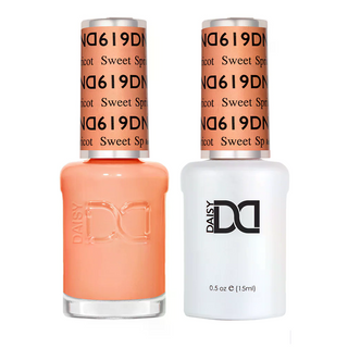 DND Gel Nail Polish - 619 Sweet Apricot