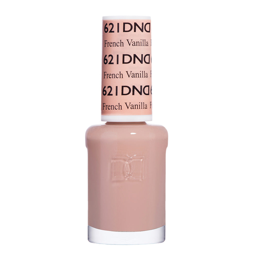 DND Gel Nail Polish Duo - 621 Beige Colors - French Vanilla