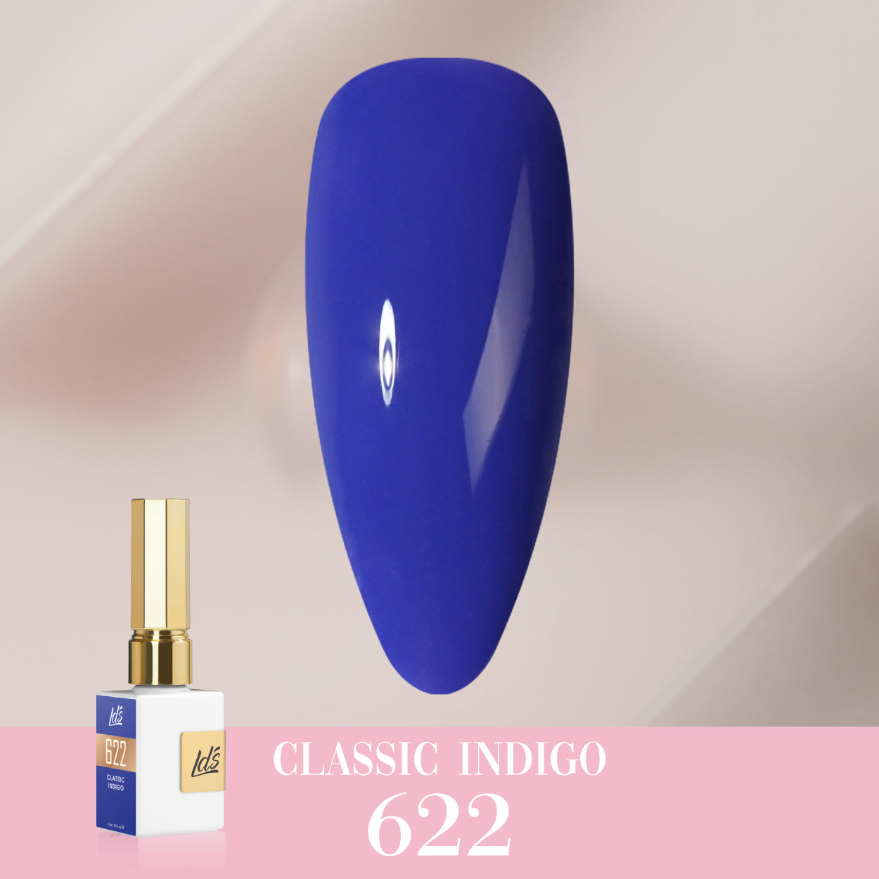 LDS Color Craze Collection - 622 Classic Indigo - Gel Polish 0.5oz