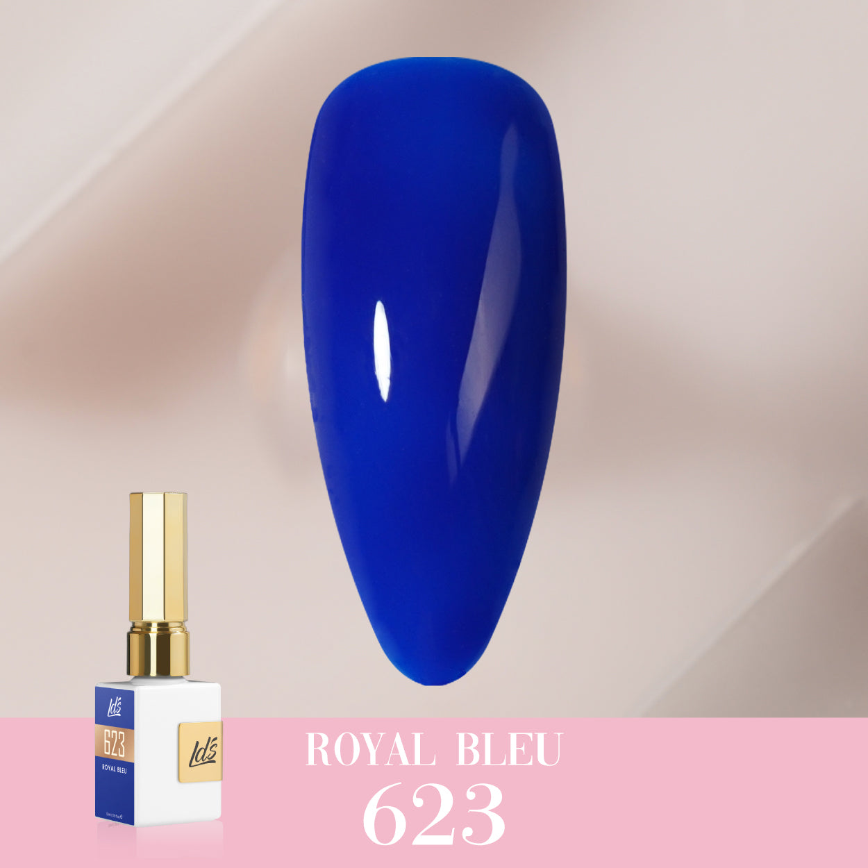 LDS Color Craze Collection - 623 Royal Bleu - Gel Polish 0.5oz