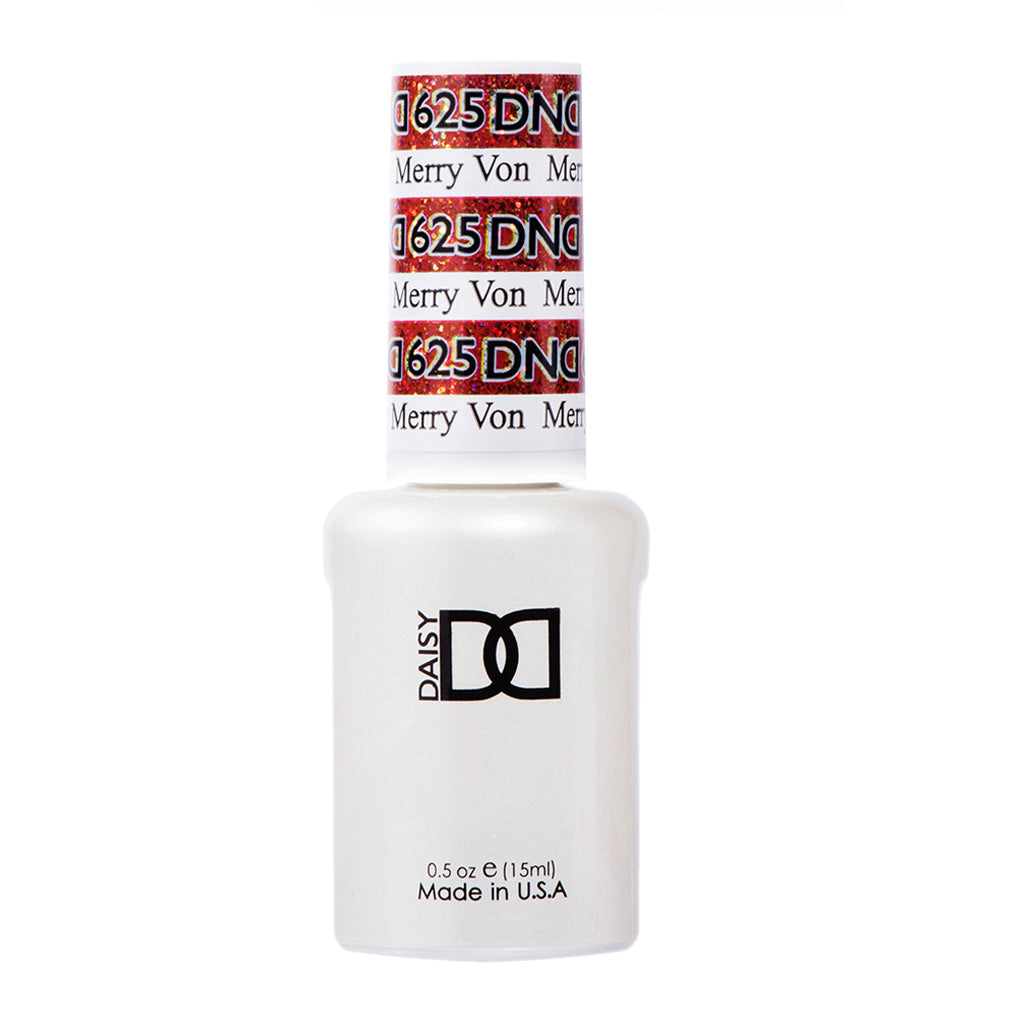 DND Gel Nail Polish Duo - 625 Red Colors - Merry Von