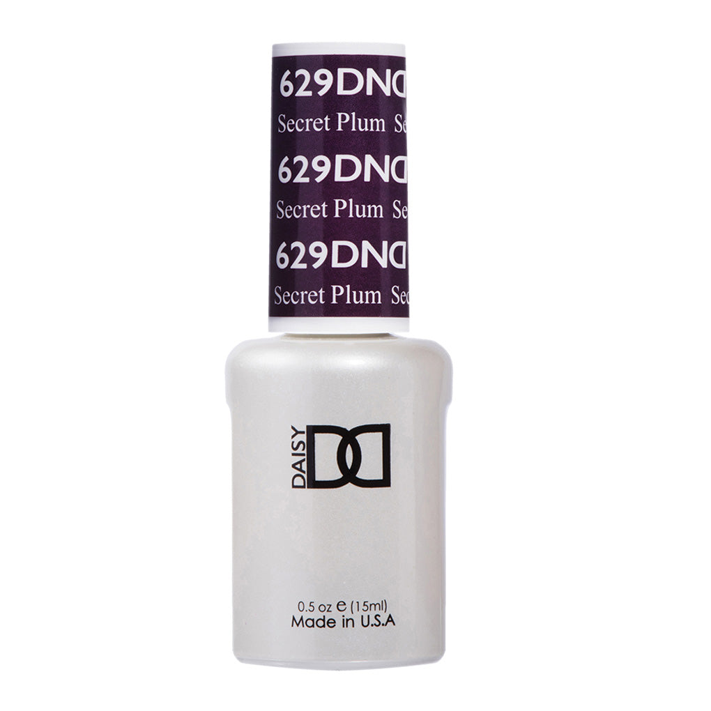 DND Gel Nail Polish Duo - 629 Purple Colors - Secret Plum