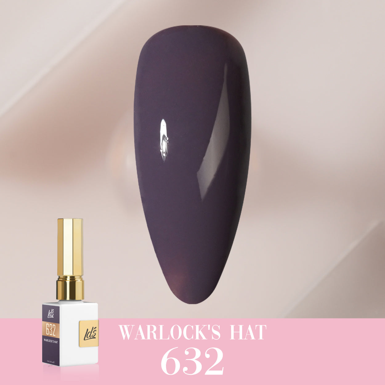 LDS Color Craze Collection - 632 Warlock's Hat - Gel Polish 0.5oz