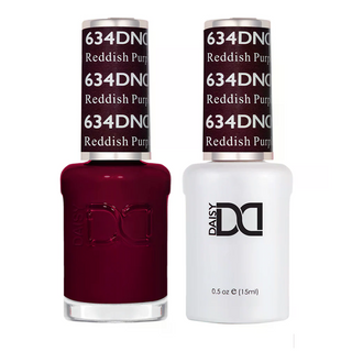 DND Gel Nail Polish - 634 Reddish Purple