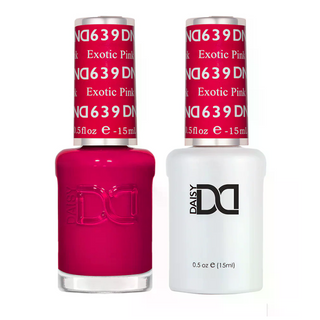 DND Gel Nail Polish - 639 Exotic Pink