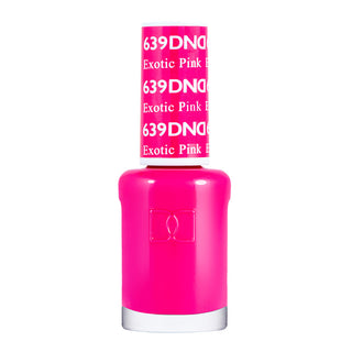 DND Gel Nail Polish Duo - 639 Pink Colors - Exotic Pink