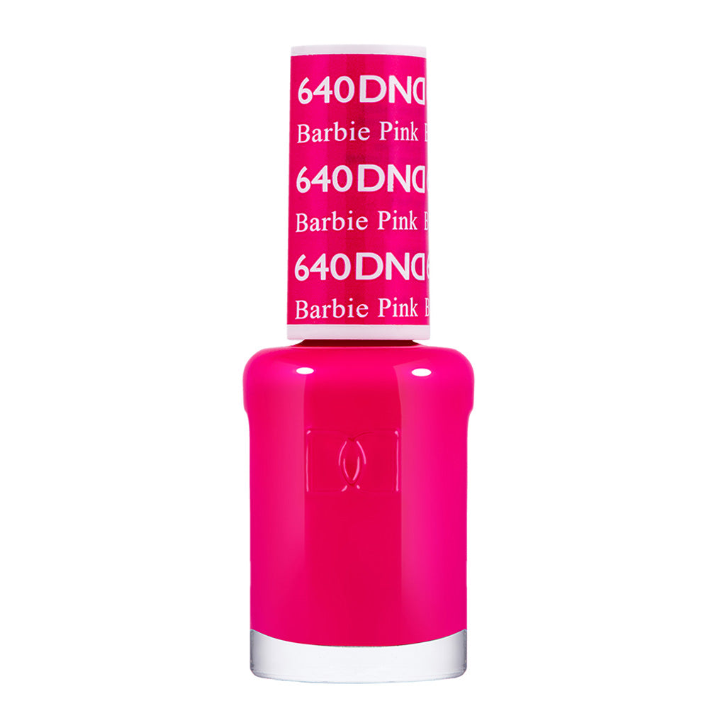 DND Gel Nail Polish Duo - 640 Pink Colors - Barbie Pink