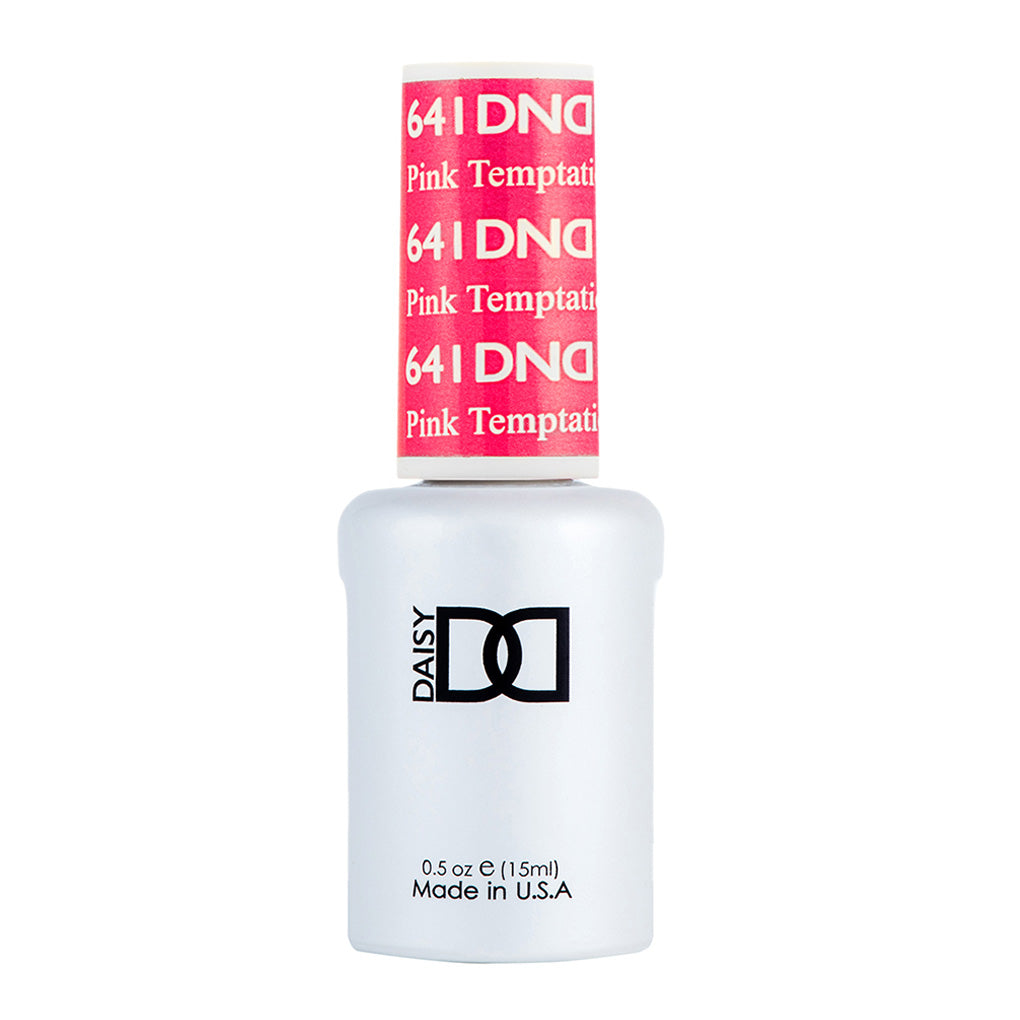 DND Gel Nail Polish Duo - 641 Pink Colors - Pink Temptation