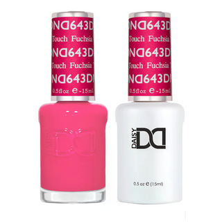 DND Gel Nail Polish - 643 Fuchsia Touch
