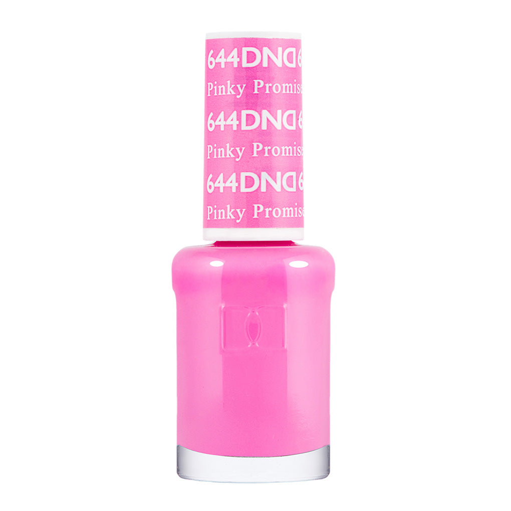 DND Gel Nail Polish Duo - 644 Pink Colors - Pinky Promise