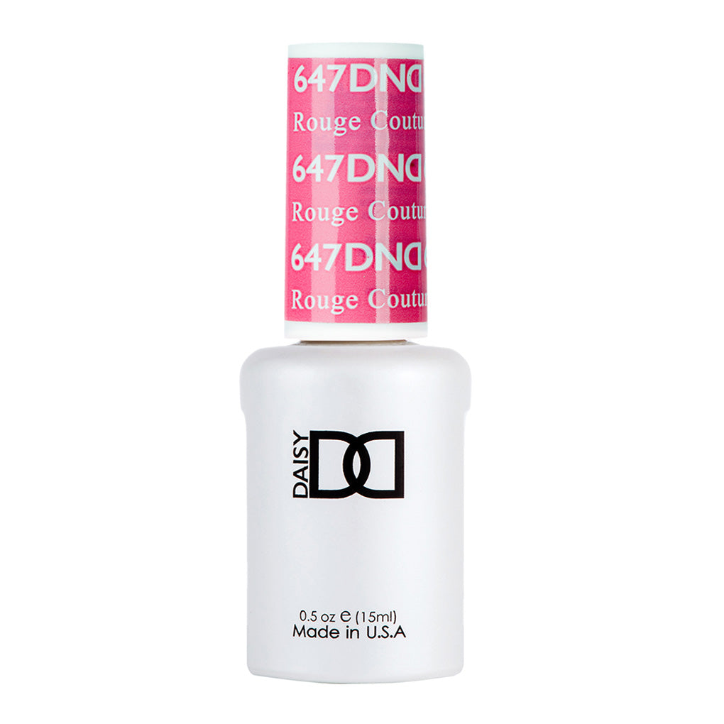 DND Gel Nail Polish Duo - 647 Pink Colors - Rouge Couture
