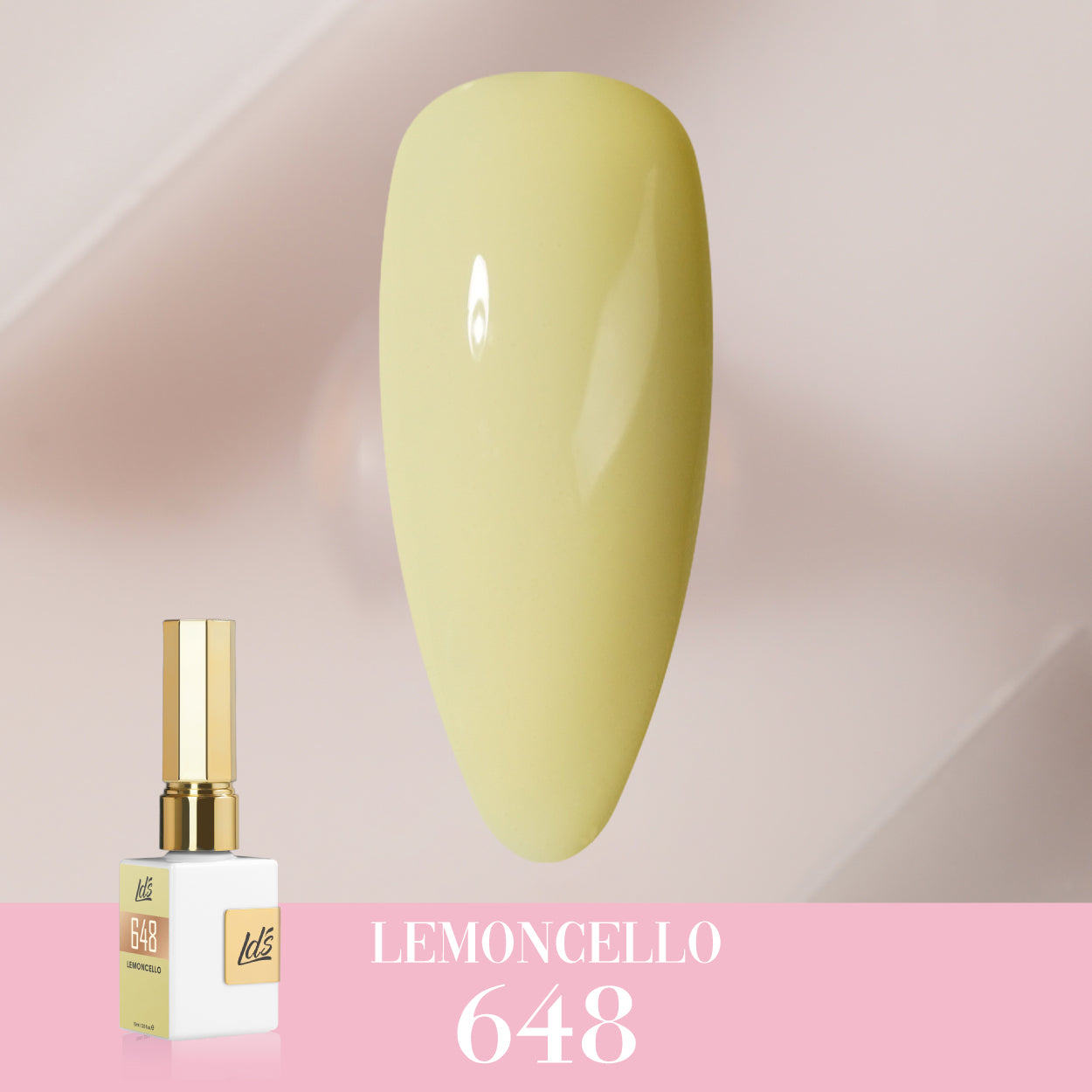 LDS Color Craze Collection - 648 Lemoncello - Gel Polish 0.5oz