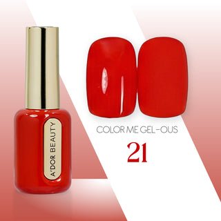 A'DOR HEMA-Free Gel Polish - 21 - Color Me Gel-ous Colletion