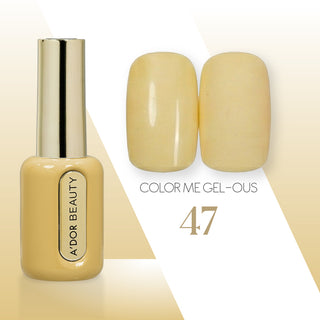 A'DOR HEMA-Free Gel Polish - 47 - Color Me Gel-ous Colletion