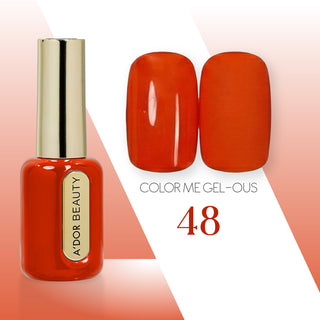 A'DOR HEMA-Free Gel Polish - 48 - Color Me Gel-ous Colletion