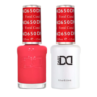 DND Gel Nail Polish - 650 Floral Coral