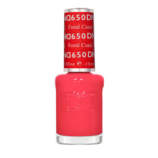 DND Nail Lacquer - 650 Floral Coral