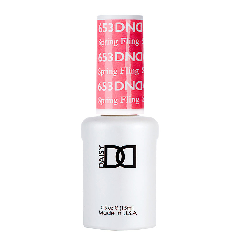 DND Gel Nail Polish Duo - 653 Coral Colors - Spring Fling